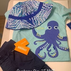 Gymboree Island Getaway Boys 2T  outfit NWT